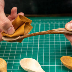 Spoon Carving Blanks Set (4 pcs) for Wood Carving – Mixed Wood (Elm, Walnut, Maple, Alder) – BB3