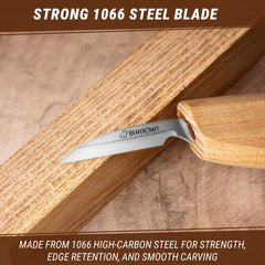 Detail Carving Knife – Wood Carving Knife for Details & Small Projects – C8