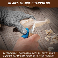 Detail Carving Knife – Wood Carving Knife for Details & Small Projects – C8