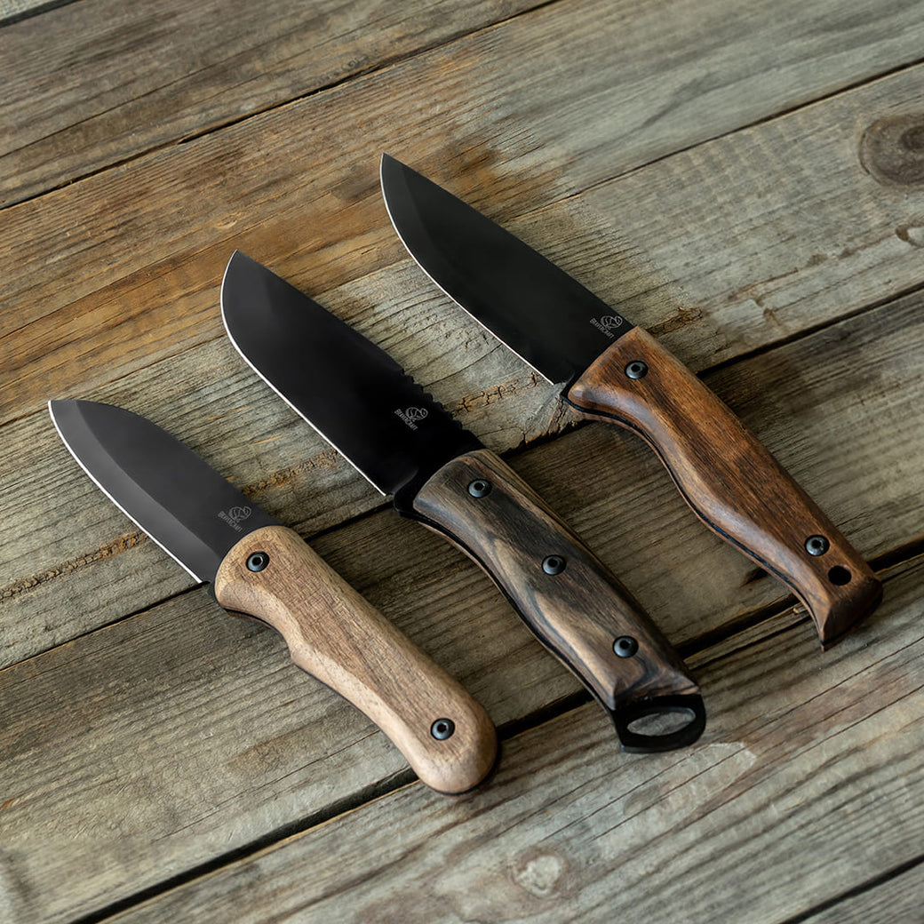 Bushcraft Knives Bundle BSH3 + BSH4 + BSH5