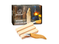 Wizard Carving Kit – Complete Starter Whittling Kit for Beginners, Kids & Adults – DIY03