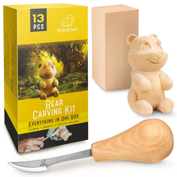 Bear Carving Kit