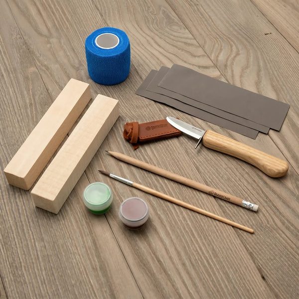 Spruce Tree Carving Kit