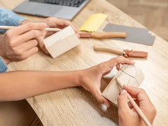 Mushroom Carving Kit – Family Fun Whittling Kit for Beginners, Kids & Adults – DIY09