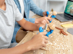 Mushroom Carving Kit – Family Fun Whittling Kit for Beginners, Kids & Adults – DIY09
