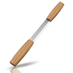 Drawknife for Woodworking – Carbon Steel Knife with Leather Sheath – DK2S