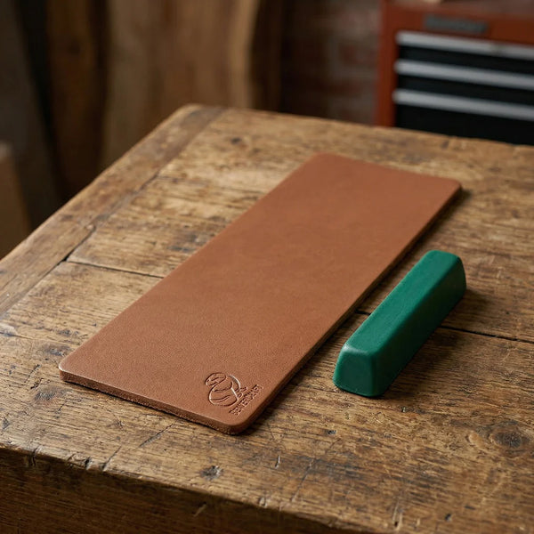 Leather Strop with Compound