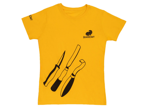 BeaverCraft Women’s T-Shirt (Yellow)