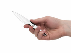 Neck Knife with Leather Sheath