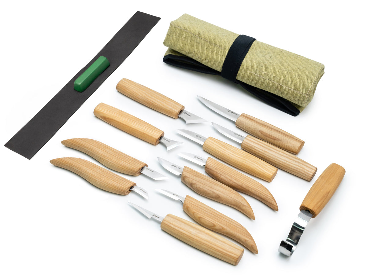 Wood Carving Set of 12 Knives