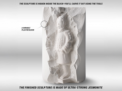 Clay Fun Pair – Complete Sculpting Kit Bundle with Nefertiti & Terracotta Warrior – BDIY_S_NW