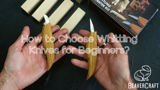 Both knives in hands