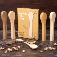 Spoon Carving Blank Set – Cherry, Mulberry, Walnut & Basswood, 4 pcs