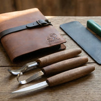 Premium Spoon & Kuksa Carving Set, 3 pcs