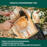 Compact Wood Carving Adze