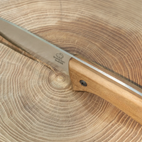 Bushcraft Knife Glacier – Carbon Steel, Leather Sheath