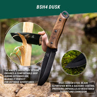 Bushcraft Knife Bundle – Nightfall, Dusk & Shadow, 3 pcs