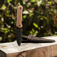 Compact Bushcraft Knife Shadow – Black Oxide, Sheath