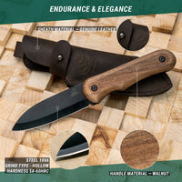 Bushcraft Knife Bundle – Dusk, Shadow & Kid, 3 pcs