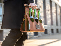 Leather 6-Pack Beer Carrier
