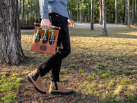 Leather 6-Pack Beer Carrier