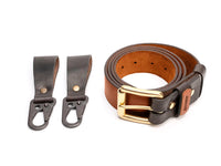 Bushcraft Leather Utility Belt