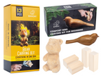 Bird & Bear Carving Kit Bundle