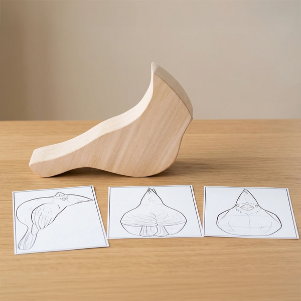 Cardinal Carving Blank – Pre-Cut Basswood