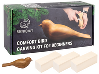 Bird Lover Starter Bundle – 3 Blanks, Extra Basswood