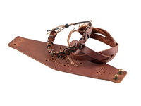 Leather Accessory Bundle – Bracelet & Case Kits