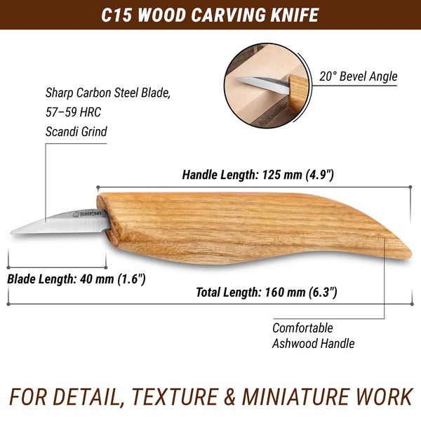 Detail Carving Knife – Fine Point