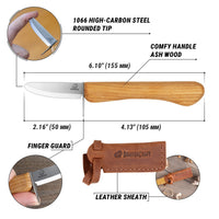 Kids Whittling Knife – Rounded Safety Tip