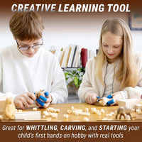 Kids Whittling Knife – Rounded Safety Tip