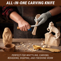 Sloyd Carving Knife – Long Blade
