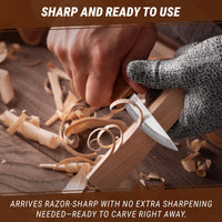 Sloyd Carving Knife – Long Blade
