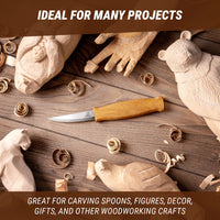 Sloyd Carving Knife – Long Blade