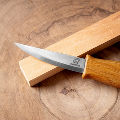 Sloyd Whittling Knife – Long Blade Wood Carving Knife for Roughing & Shaping Wood – C4