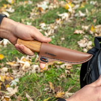 Sloyd Carving Knife with Leather Sheath