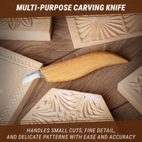 Chip Carving Knife – Skewed Blade for Details