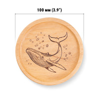 Wooden Coasters DIY Pyrography Kit