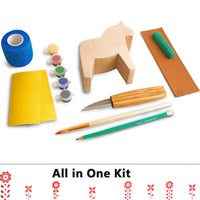 DIY Carving Challenge Bundle, 9 kits