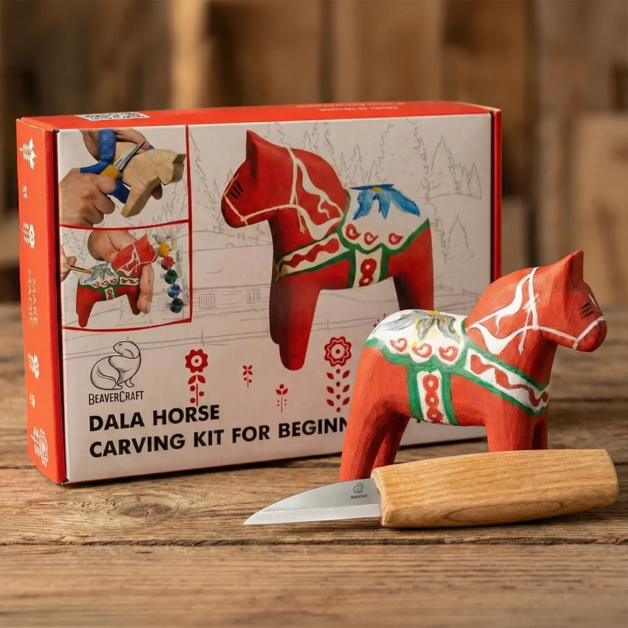 Dala Horse Carving Kit