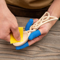 Celtic Spoon Carving Kit + Safety Gloves (S)