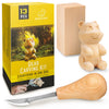 Bear Carving Kit – Complete Starter Whittling Kit for Beginners, Kids & Adults – DIY05