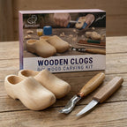 Wooden Clogs Carving Kit
