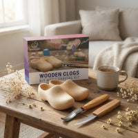 Wooden Clogs Carving Kit