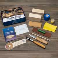 Wooden Clogs Carving Kit