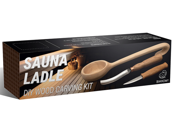 Sauna Ladle Carving Kit