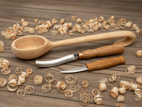 Sauna Ladle Carving Kit