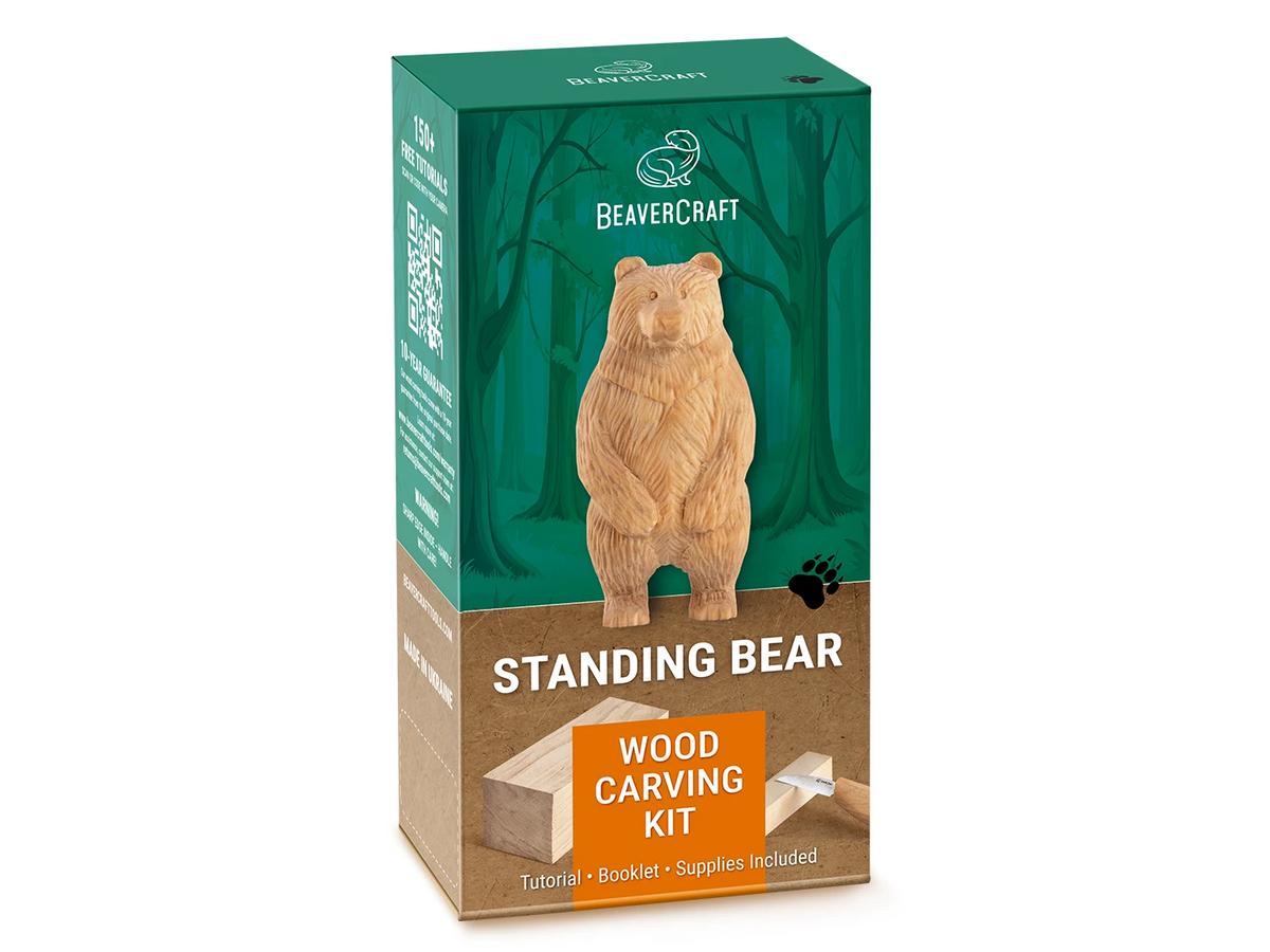 Standing Bear Carving Kit